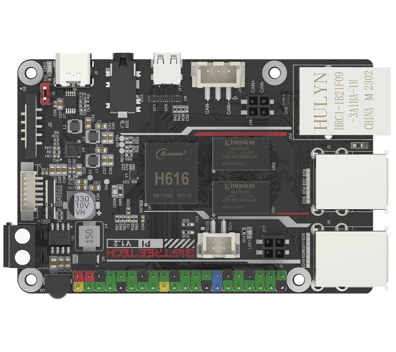 BigTreeTech Pi V1.2 Control Board Quad-Core WiFi 1GB RAM, BTT Pi Support SKR Mini E3 V3.0 Octopus/Pro/Max EZ Kraken SKR Pico Silent Board to Run Klipper VS Raspberry-Pi 4/3B for i3/CoreXY 3D Printer - Image 1